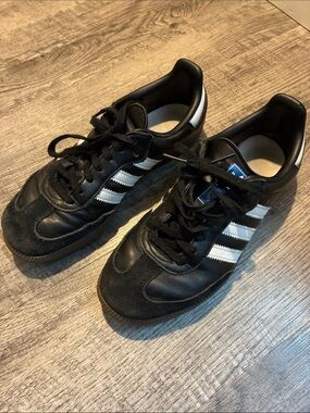 adidas Black & White Classic Samba Sneakers